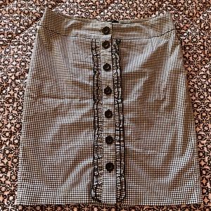 Bebe Cotton pencil skirt. Size 4